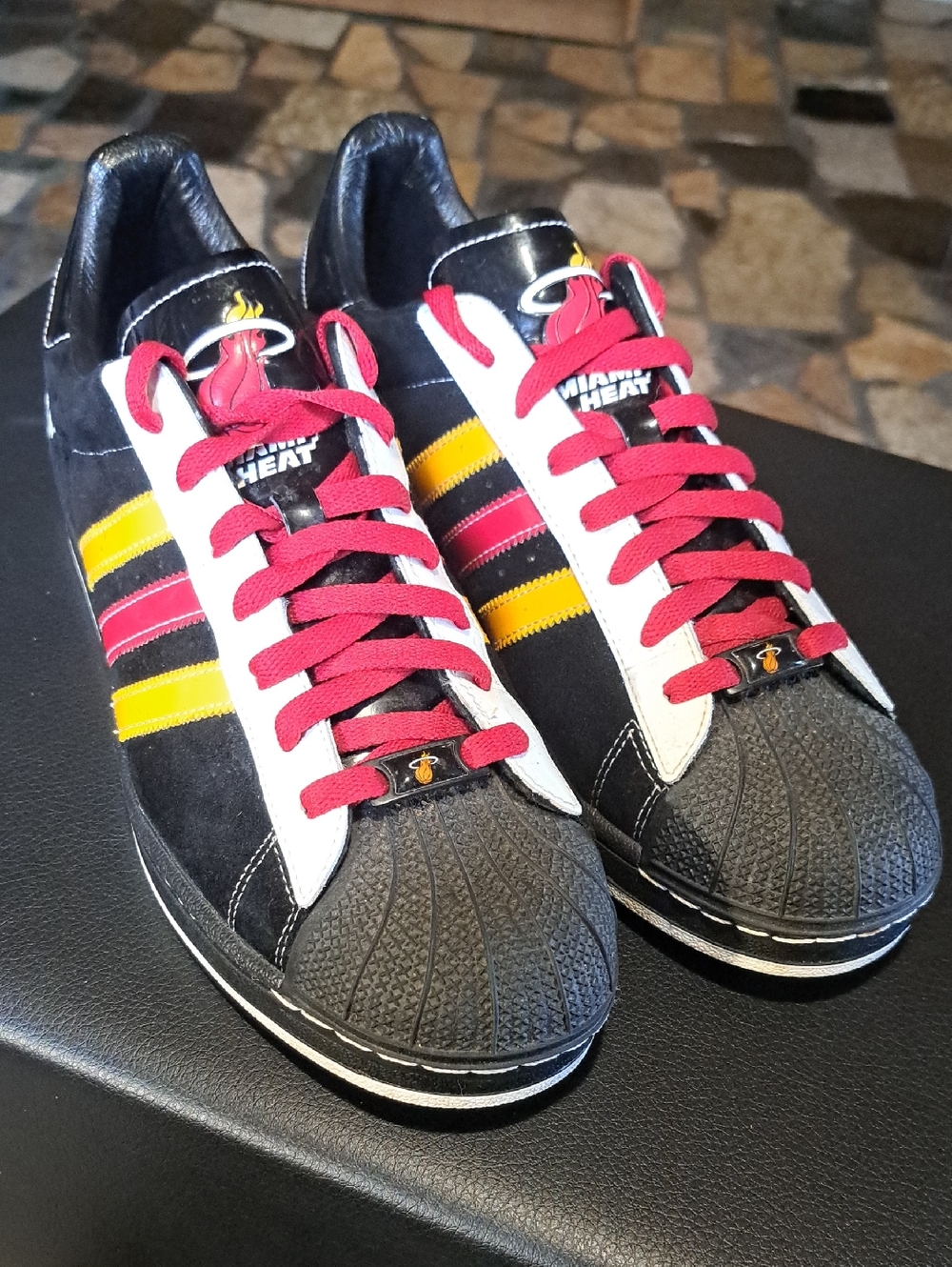 Adidas X Miami Heat Superstar NBA  Sneakers 11